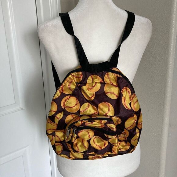 Softball Mini Backpack - Picture 1 of 4